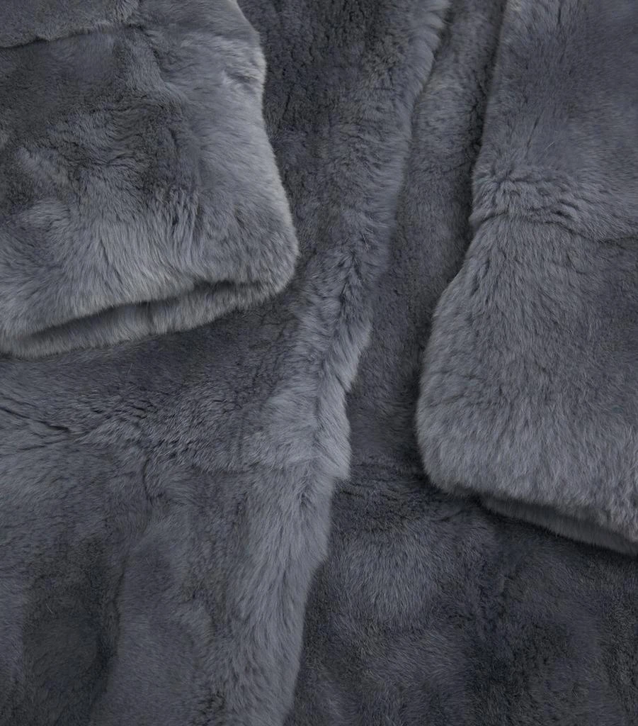 Yves Salomon Rabbit Fur Coat (4-14 Years) 3