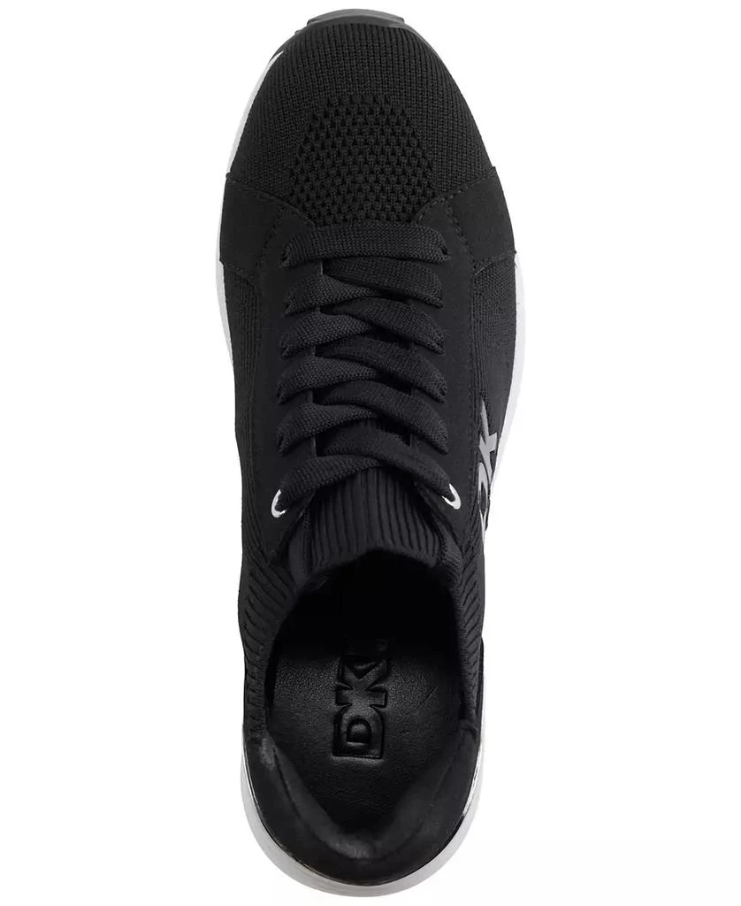 DKNY Women's Kasia Lace-Up Wedge Sneakers 4