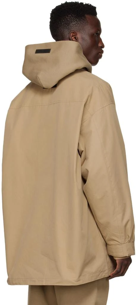 Fear of God ESSENTIALS Tan Cotton Jacket 3