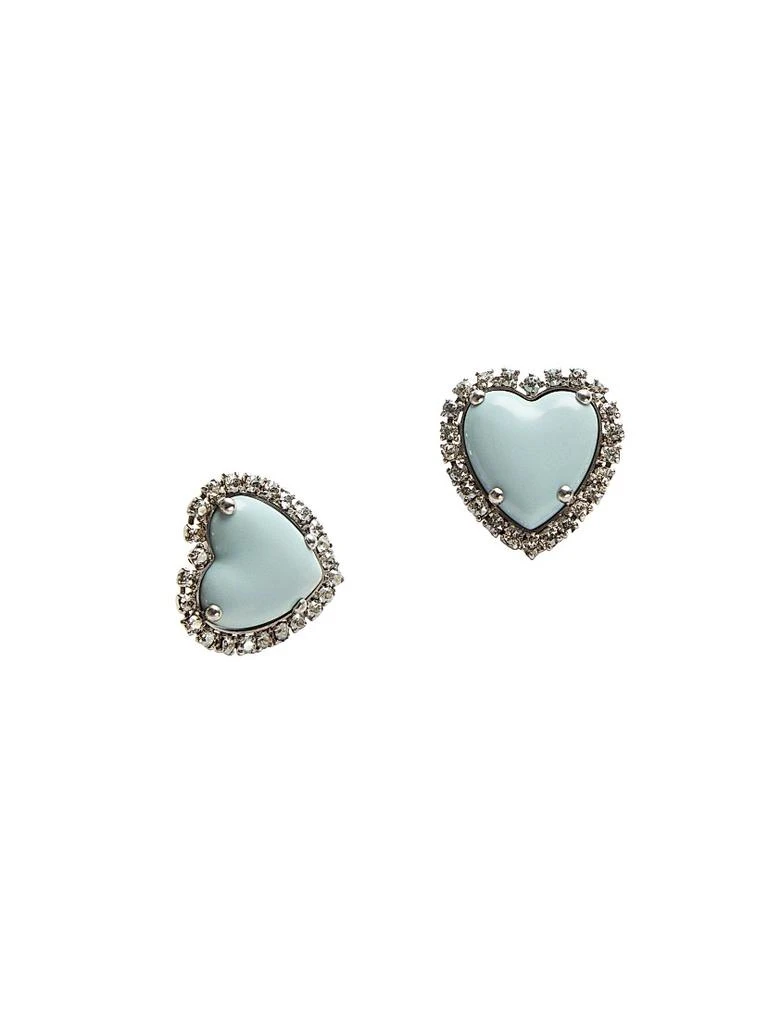 Valentino Coeur Hyperbole Earrings in Swarovski Crystals 3
