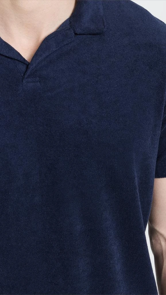 Onia Towel Terry Johnny Collar Polo 5
