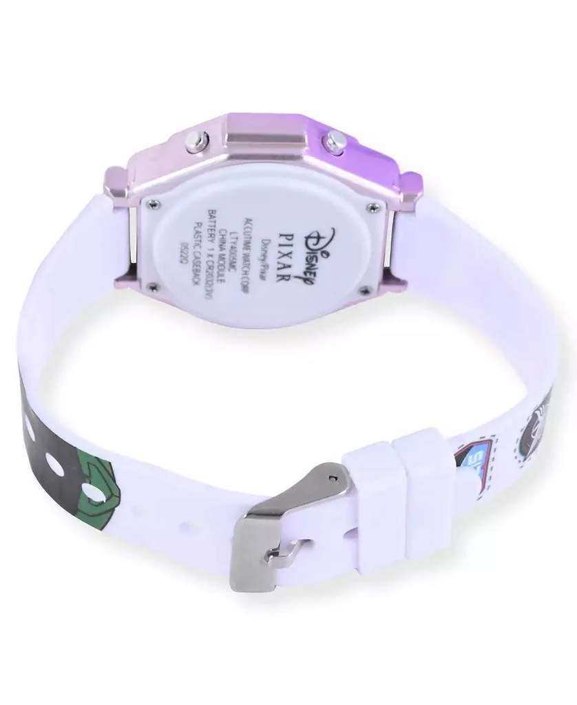 Accutime Unisex White Silicone Strap LED Touchscreen Watch 4