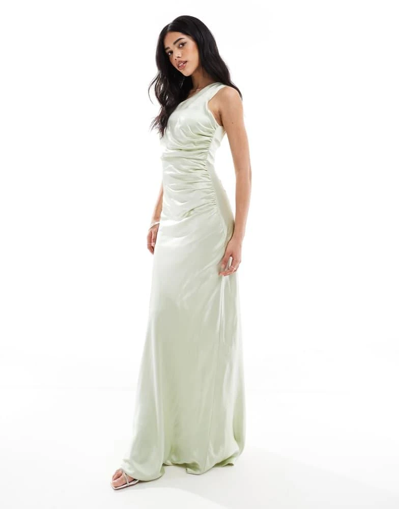 Shop Six Stories Bridesmaid one shoulder satin maxi dress in mint green on Sale at BeyondStyle Get 56% Off Six Stories Bridesmaid one shoulder satin maxi dress in mint green with Shop Six Stories Bridesmaid one shoulder satin maxi dress in mint green on Sale at BeyondStyle Get 56% Off Six Stories Bridesmaid one shoulder satin maxi dress in mint green with