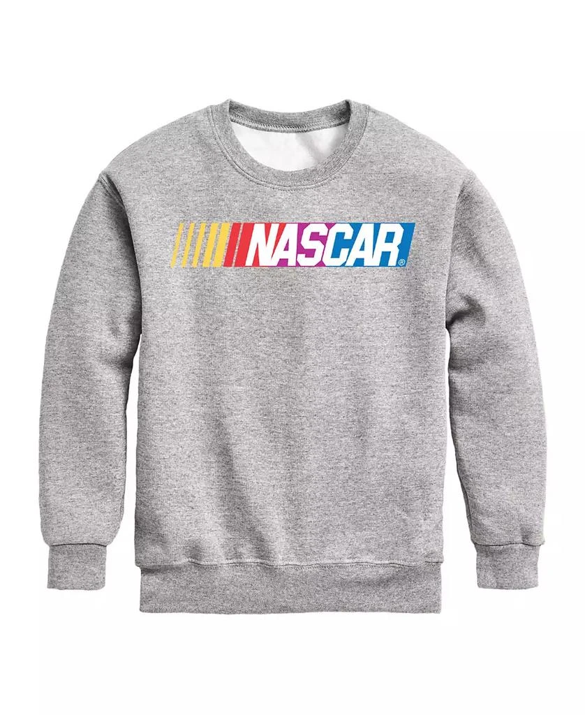 Hybrid Big Boys Logo Graphic Crew Fleece Sweatshirt 1