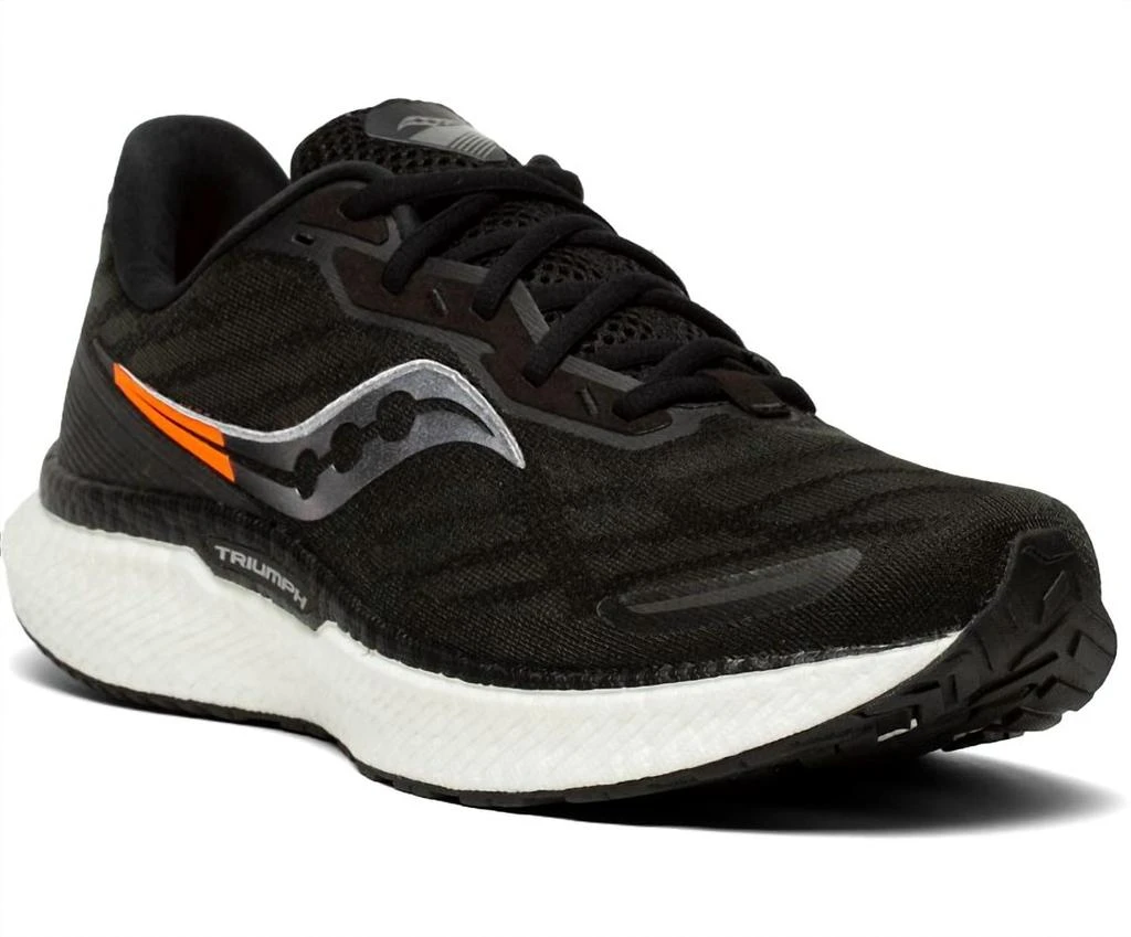 Saucony Men's Triumph 19 In Black/white
