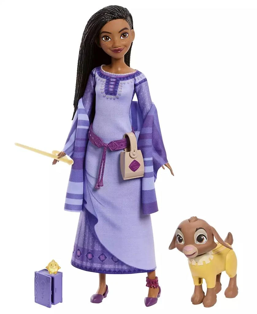 Wish Disney's Asha of Rosas Adventure Pack Fashion Doll, with Animal Friends and Accessories 2