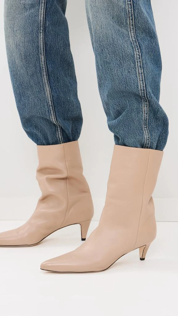 by FAR Lysander Taupe Lamb Nappa Leather Boots 2