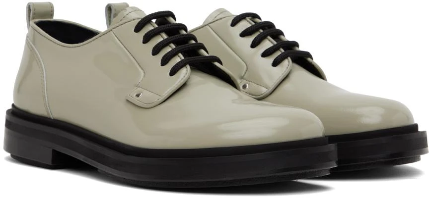 AMI Green Anatomical Toe Derbys 4