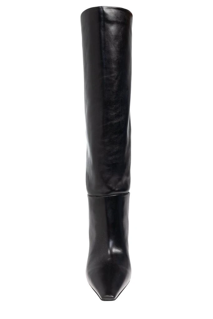 Versace Versace Pointed-Toe Heeled Boots 4