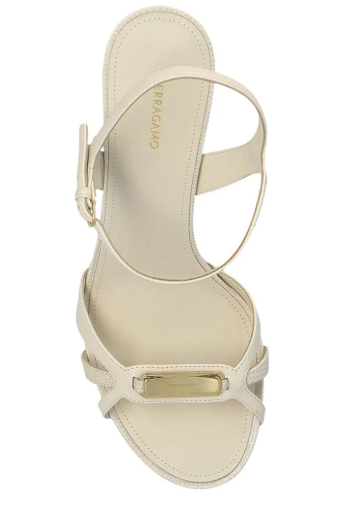 Salvatore Ferragamo Ferragamo New Vara Buckle Strappy Sandals 4