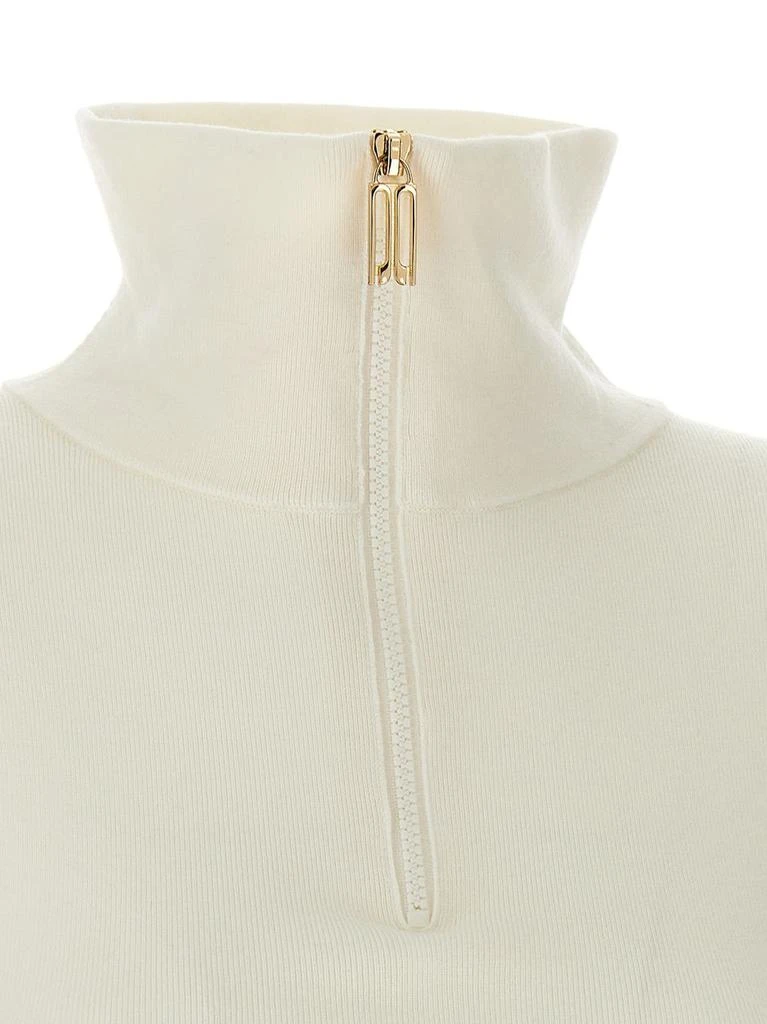 Victoria Beckham Victoria Beckham Half Zip Sweater 4