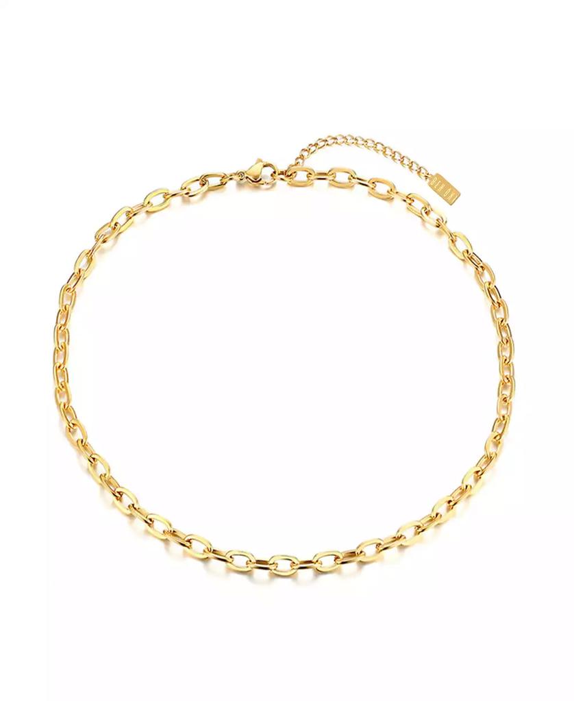 BEN ONI Classic Anti-Tarnish Cable Chain Necklace