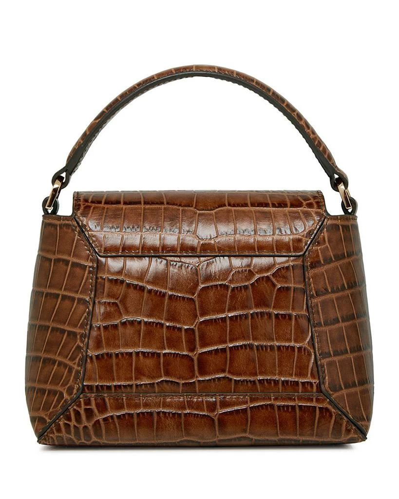 Strathberry Mosaic Nano Soft Embossed Croc Top Handle Bag 7