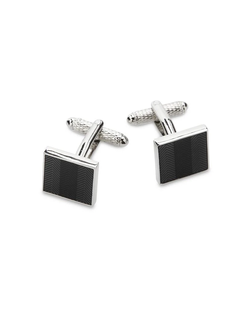 The Men's Store at Bloomingdale's Herringbone Square Cufflinks - Exclusive 1