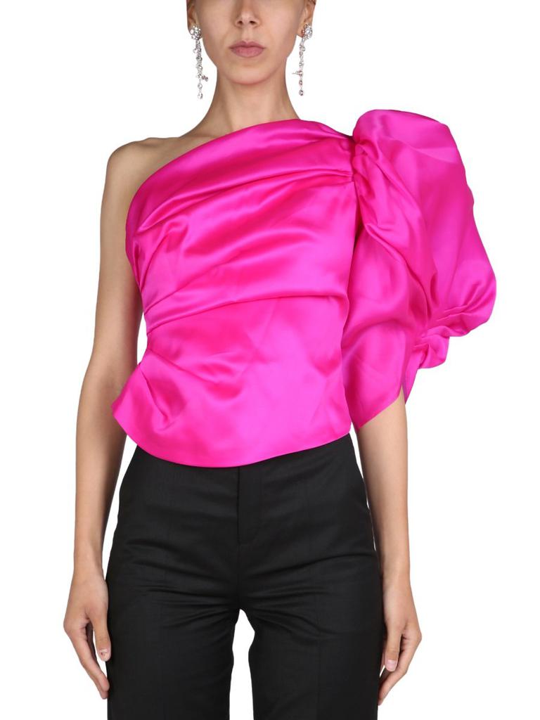 Anouki ANOUKI One Shoulder Ruched Top