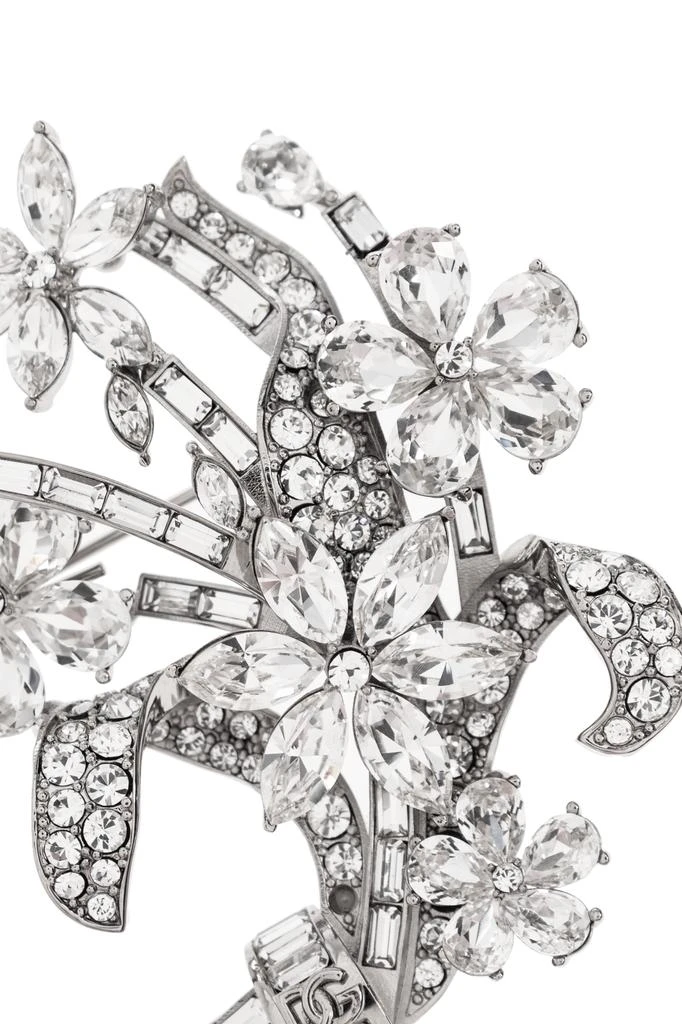 Dolce 
Gabbana Brooch with shimmering crystals 4