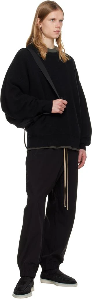 Fear of god Black Nylon Track Pants 4