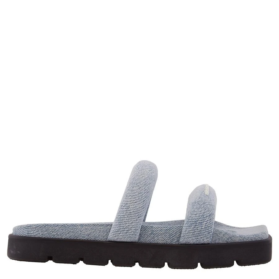 Alexander Wang Jay Denim Flatform Sandals