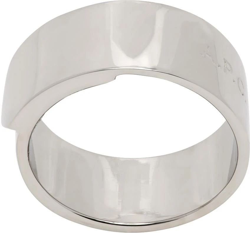 A.P.C. Silver Charly Fine Ring 1