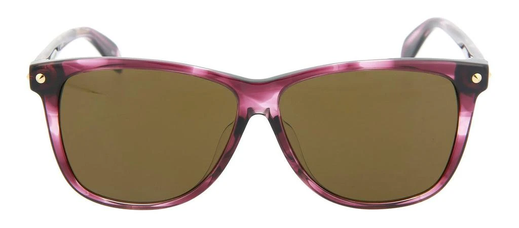 Alexander McQueen Alexander McQueen AM0099SA 003 Wayfarer Sunglasses 1