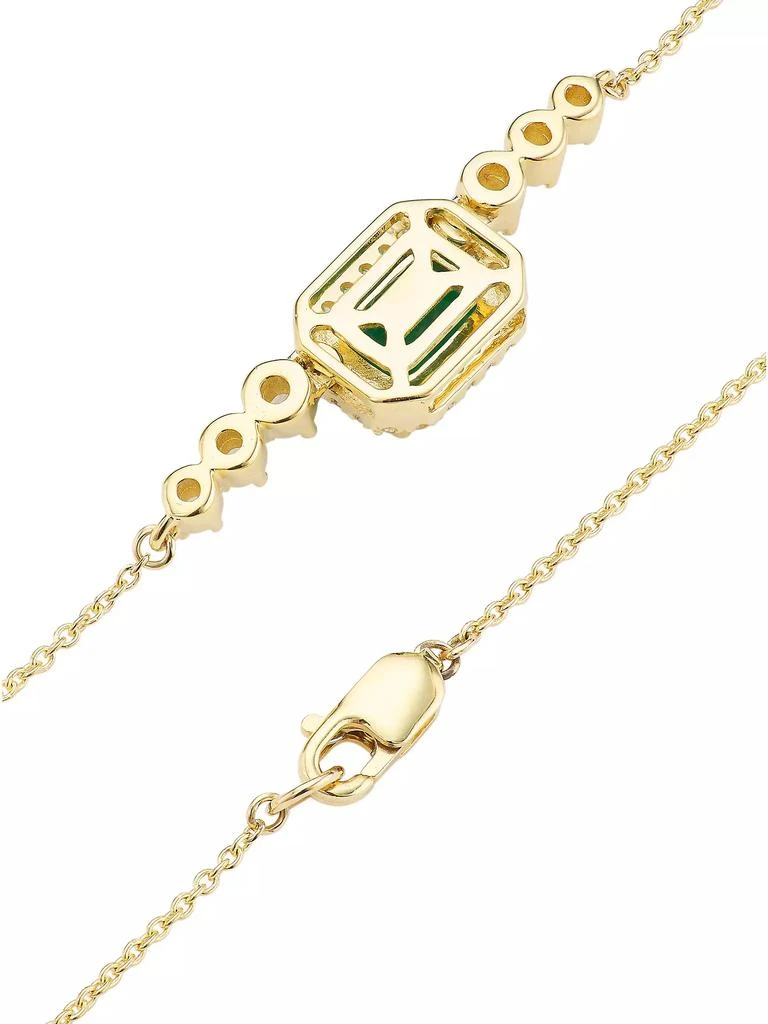 Saks Fifth Avenue Collection 14K Yellow Gold, Emerald
0.25 TCW Diamond Necklace 3