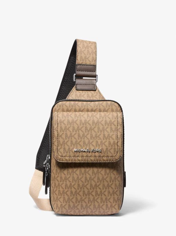 Michael Kors Hudson Signature Logo Sling Pack 1