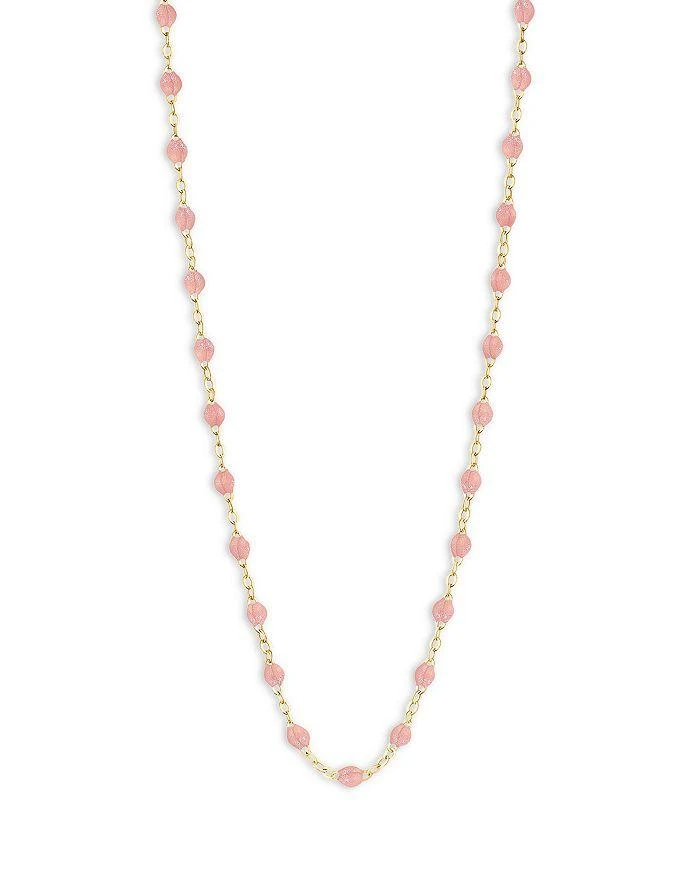 Gigi Clozeau 18K Yellow Gold Classic Gigi Resin Bead Necklace, 16.5"