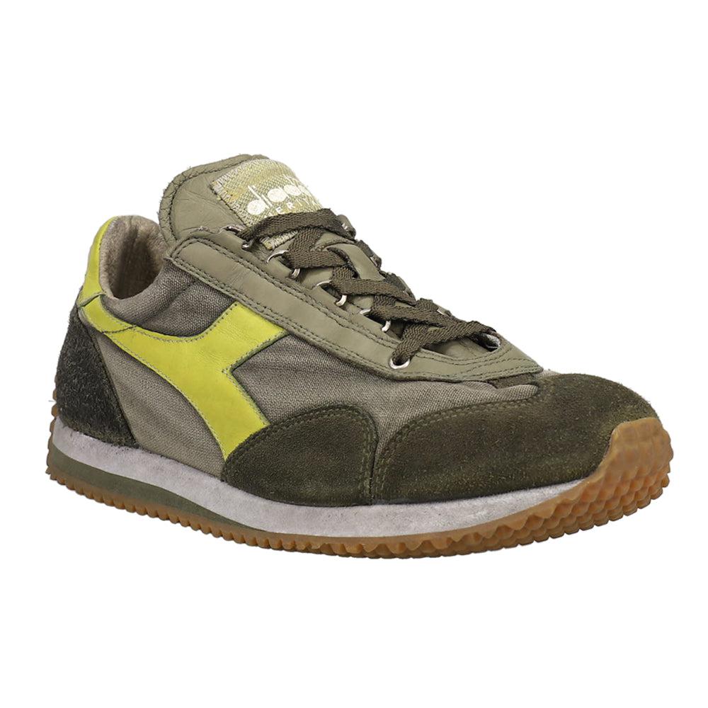 Diadora Equipe H Dirty Stone Wash Evo Lace Up Sneakers