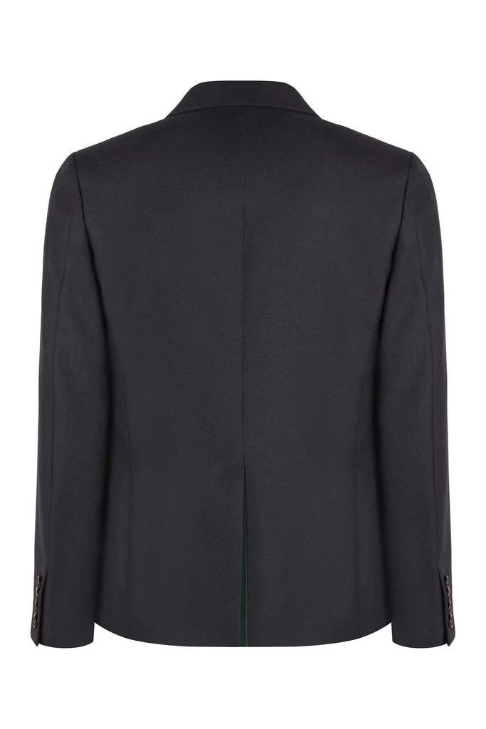 Gucci Gucci Logo Embroidered Single-Breasted Jacket 2
