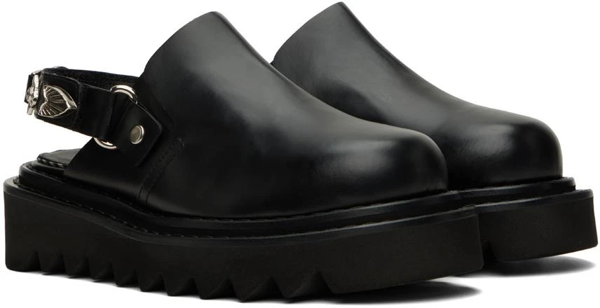 Toga Pulla Black Embellished  Loafers 4