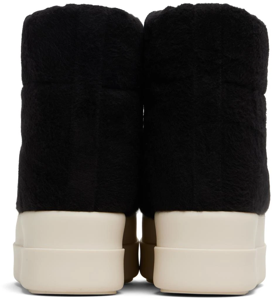 Rick Owens Black Concordians Mega Bumper Low Lunar Boots 2