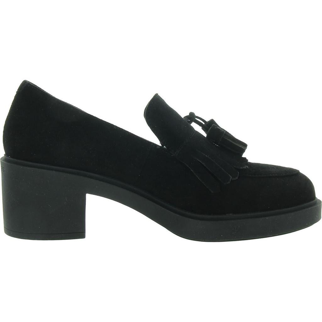 Aerosoles Gibes Womens Suede Fringe Loafers