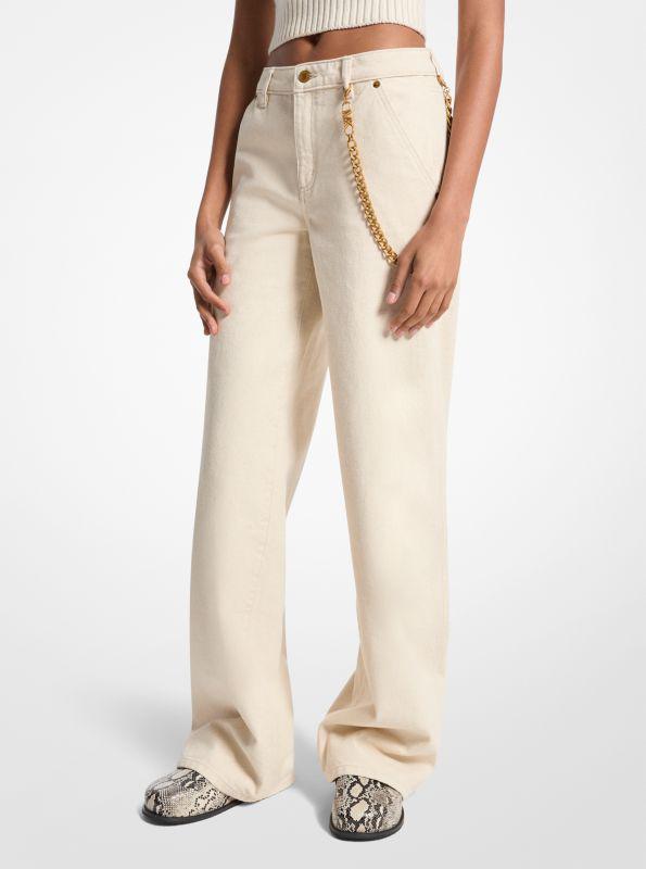 undefined Relaxed Wide-Leg Jeans