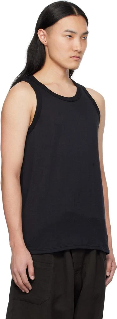 Nanamica Black Loopwheel COOLMAX Jersey Tank Top 2