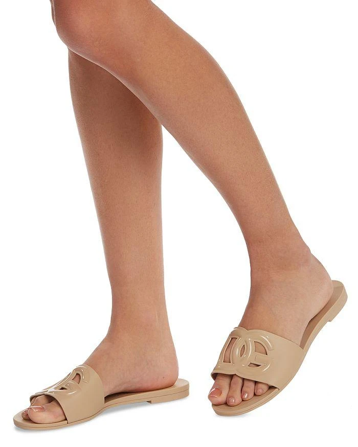 Dolce & Gabbana Women's Logo Pool Slide Sandals 2