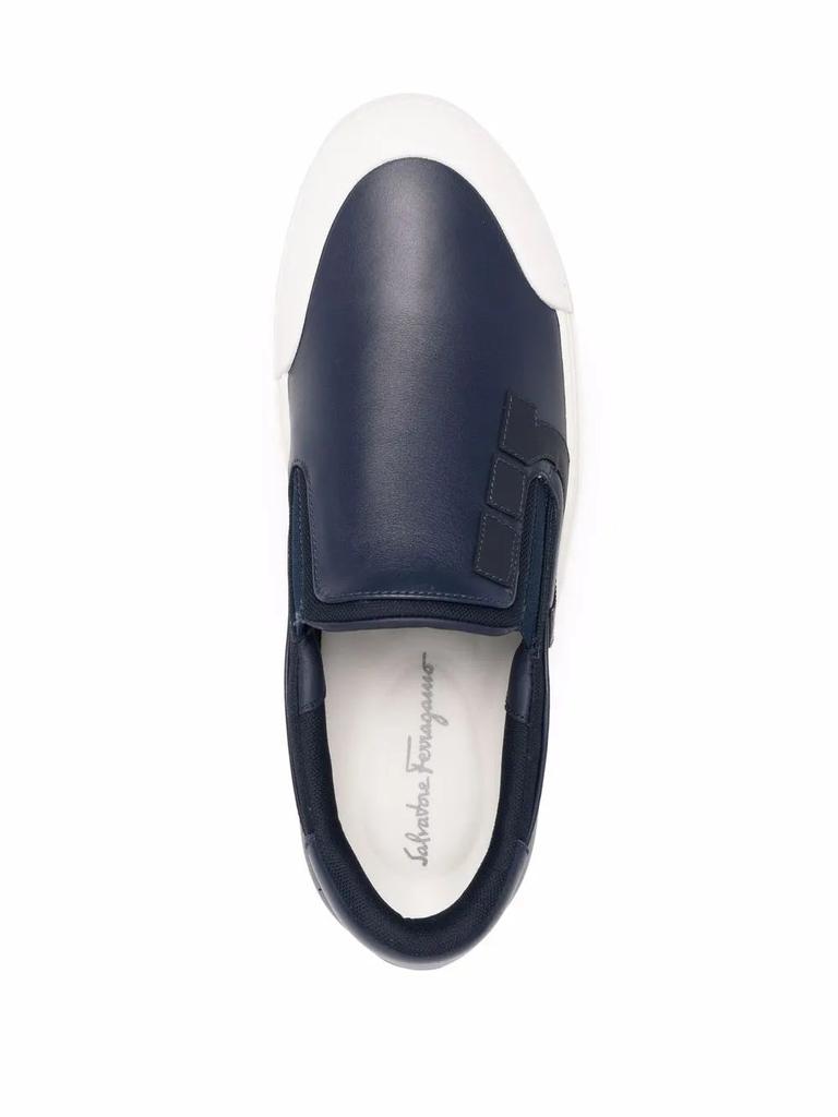 Salvatore Ferragamo Ferragamo Gancini Slip-On Sneakers 020606751365