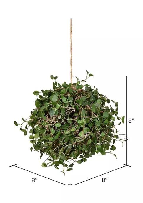 Vickerman Green Angel Vine Kissing Ball 1