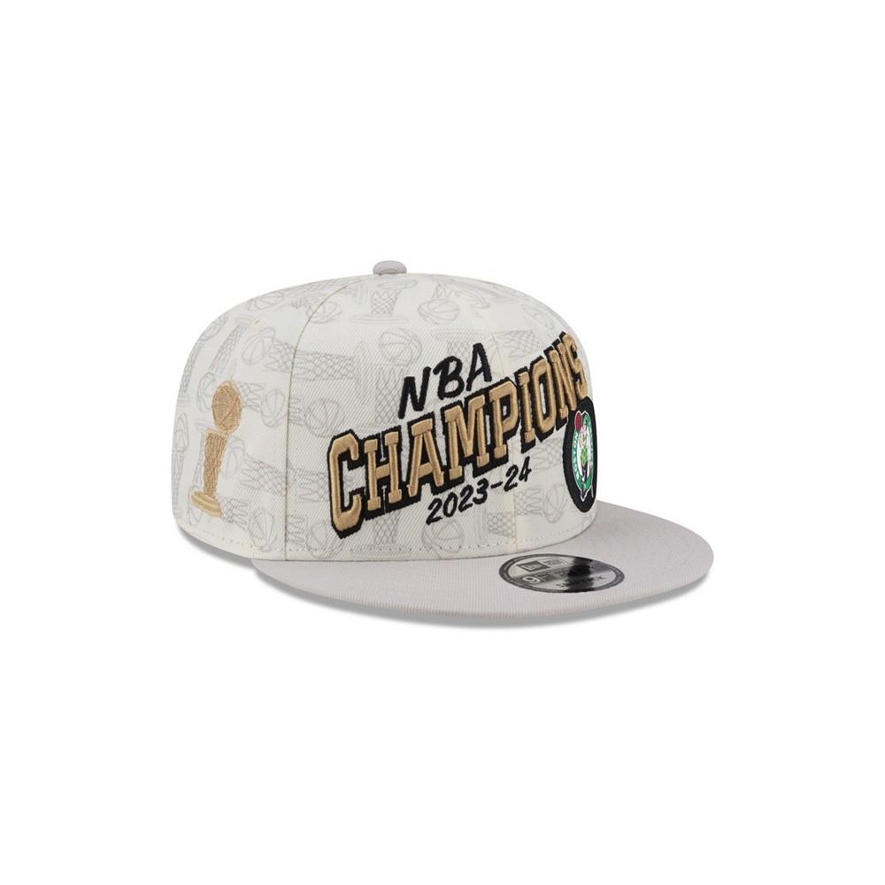 New Era Men's Boston Celtics 2024 NBA Finals Champions Locker Room 9FIFTY Snapback Hat