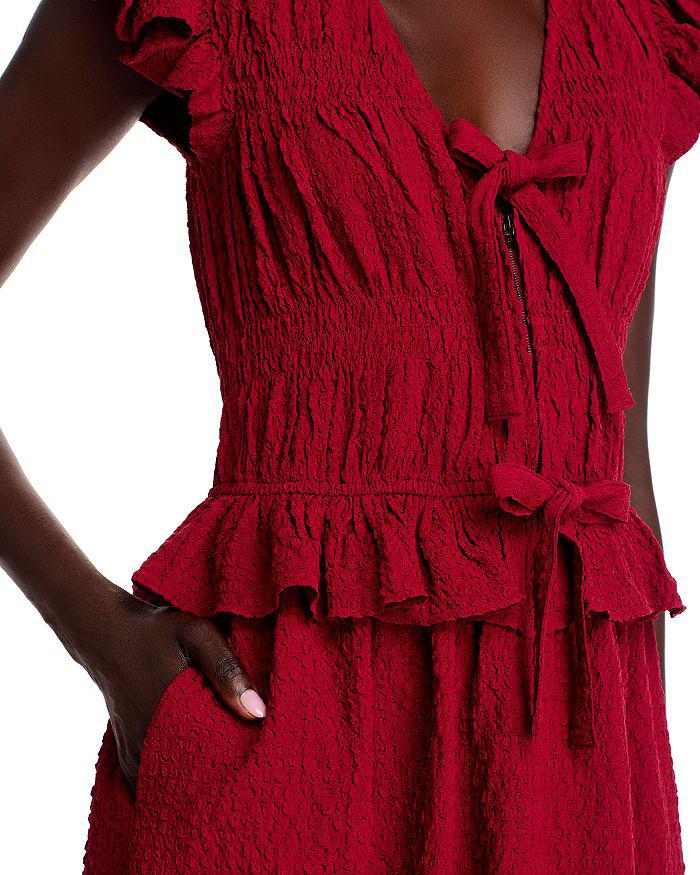 Sea Regina Peplum Midi Dress