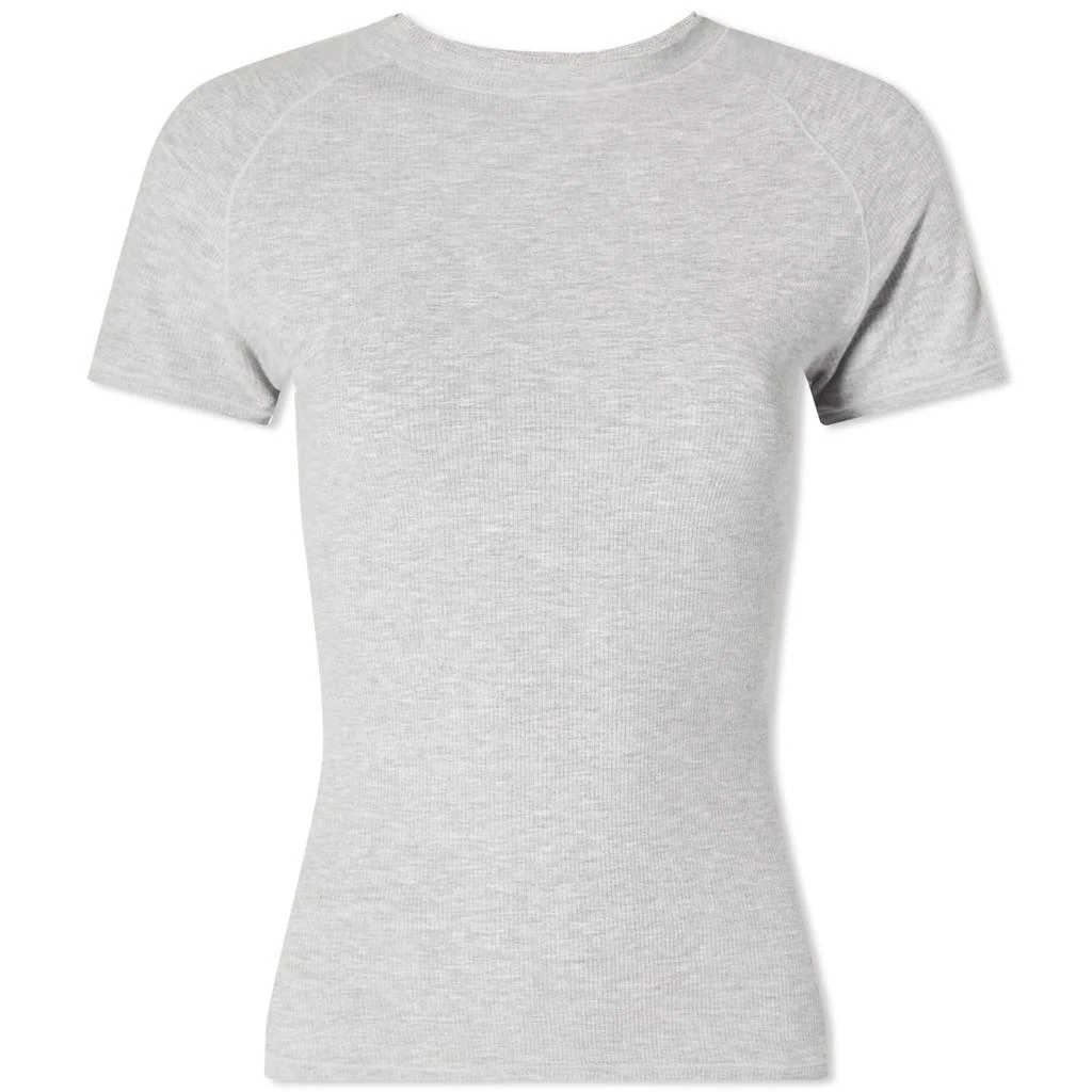 Adanola Adanola Rib Raglan Short Sleeve Top 1