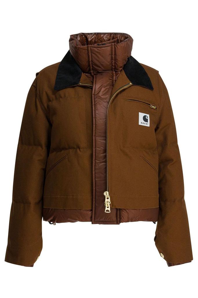 Sacai X Carhartt WIP Logo Patch Puffer Jacket – On Sale Now with