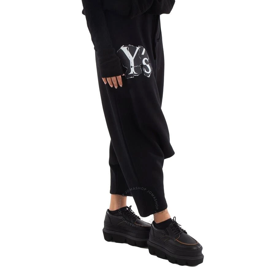 Y'S Black Logo Sarouel Pants 2