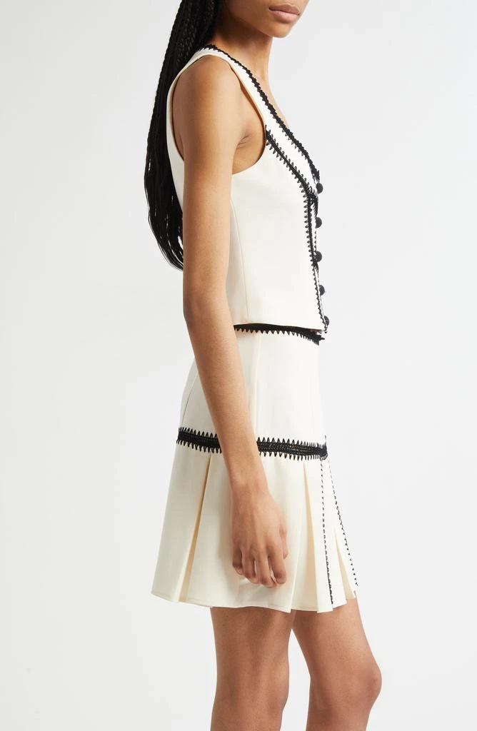 Cinq à Sept Sinclaire Crochet Corset Top 4