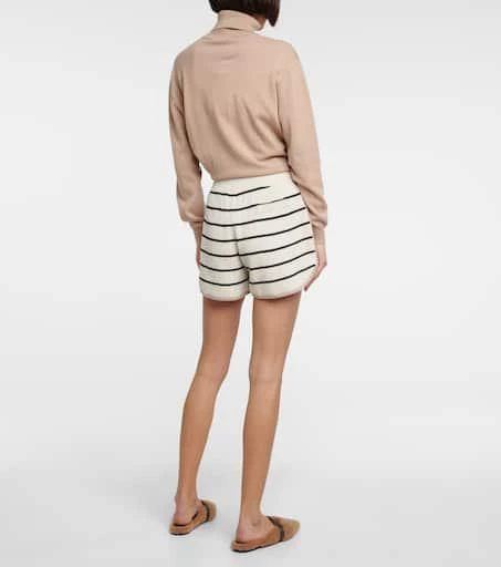 Brunello Cucinelli Striped cotton shorts 3