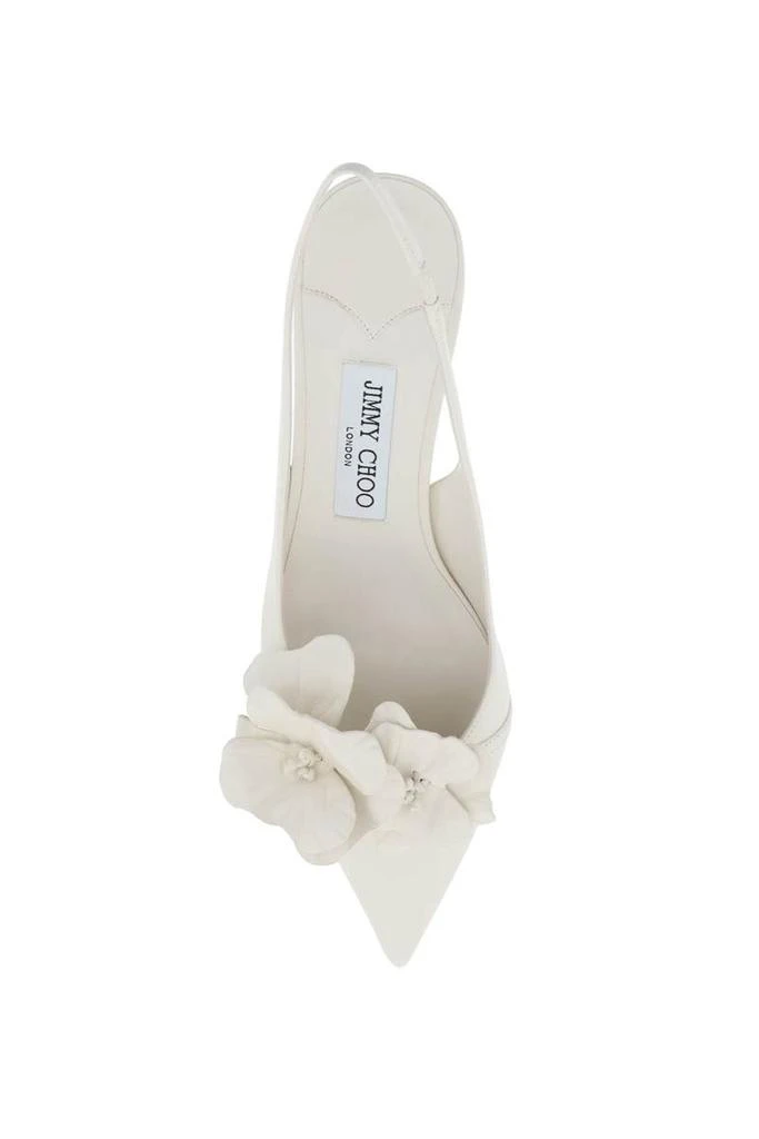 Jimmy Choo Jimmy choo amita flowers 45 slingback pumps 2