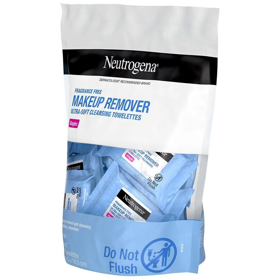 Neutrogena Makeup Remover Face Wipe Singles Fragrance-Free 7