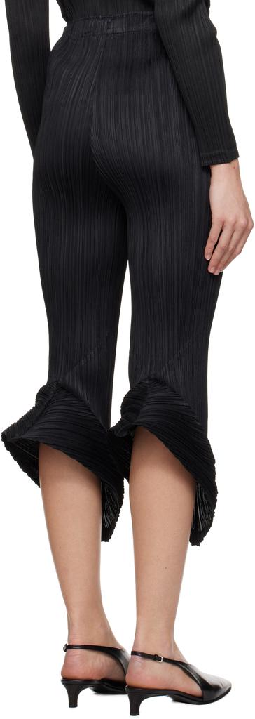 プリーツプリーズ THICKER BOTTOMS2 BLACK Pleats Please Black Thicker Bottoms 2 Trousers - Leggings