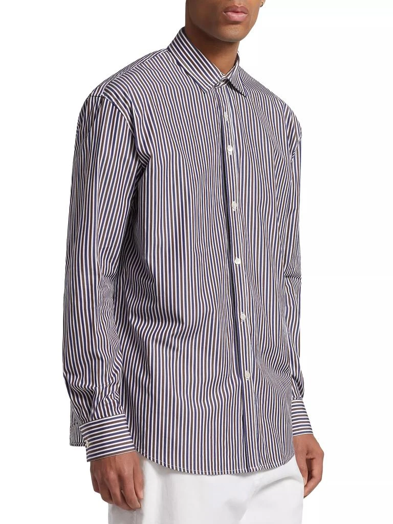Nili Lotan Cristobal Striped Shirt 4