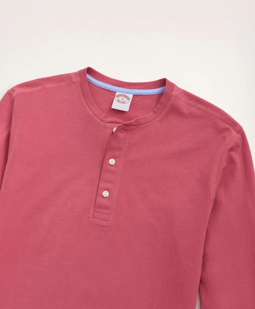 Brooks Brothers Cotton Jersey Henley 2