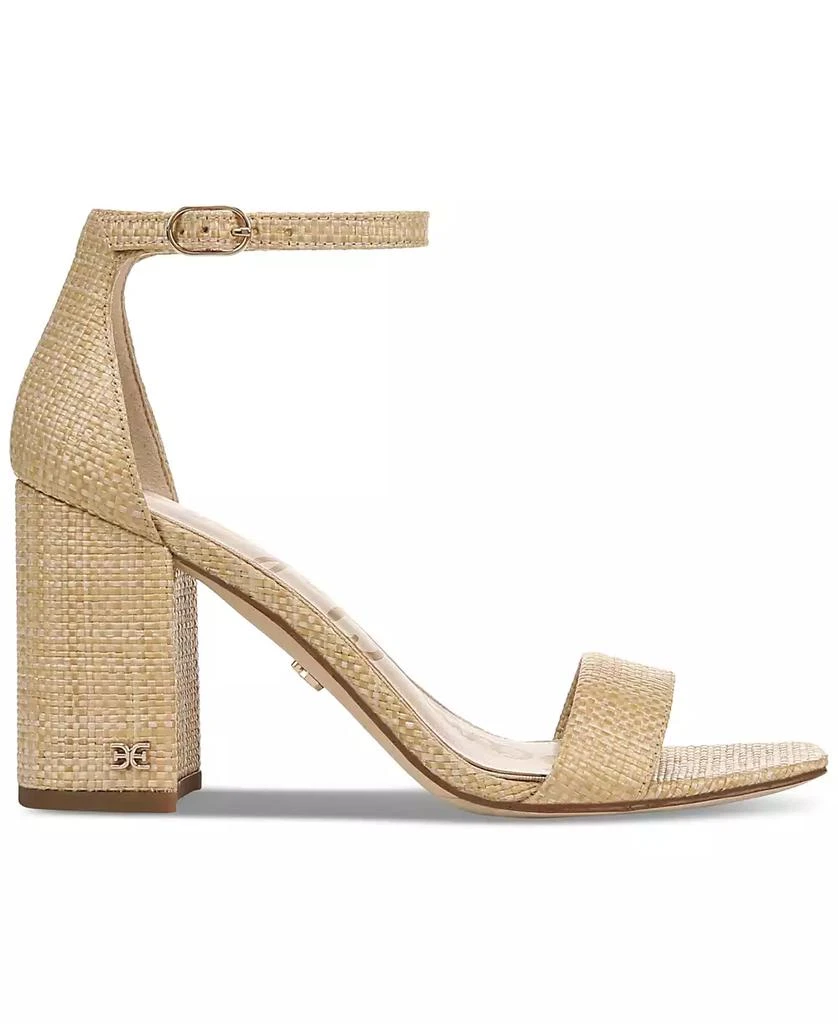 Sam Edelman Women's Daniella Two-Piece Block-Heel Sandals 6